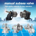 DESHENG  high quality Petroleum Truck Manual Bottom Valve/sea valve